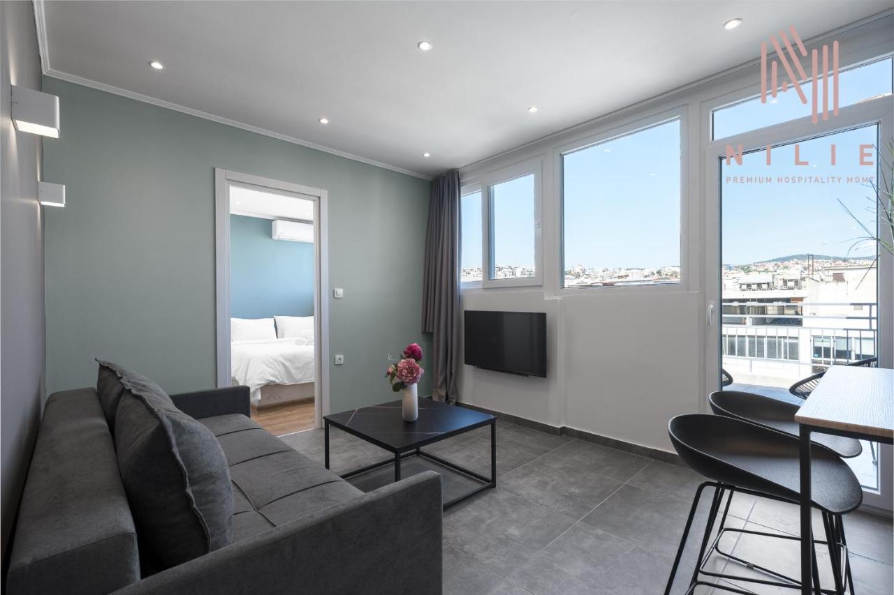 V1 Penthouse, Nilie Hospitality Mgmt Apartman Szaloniki Kültér fotó