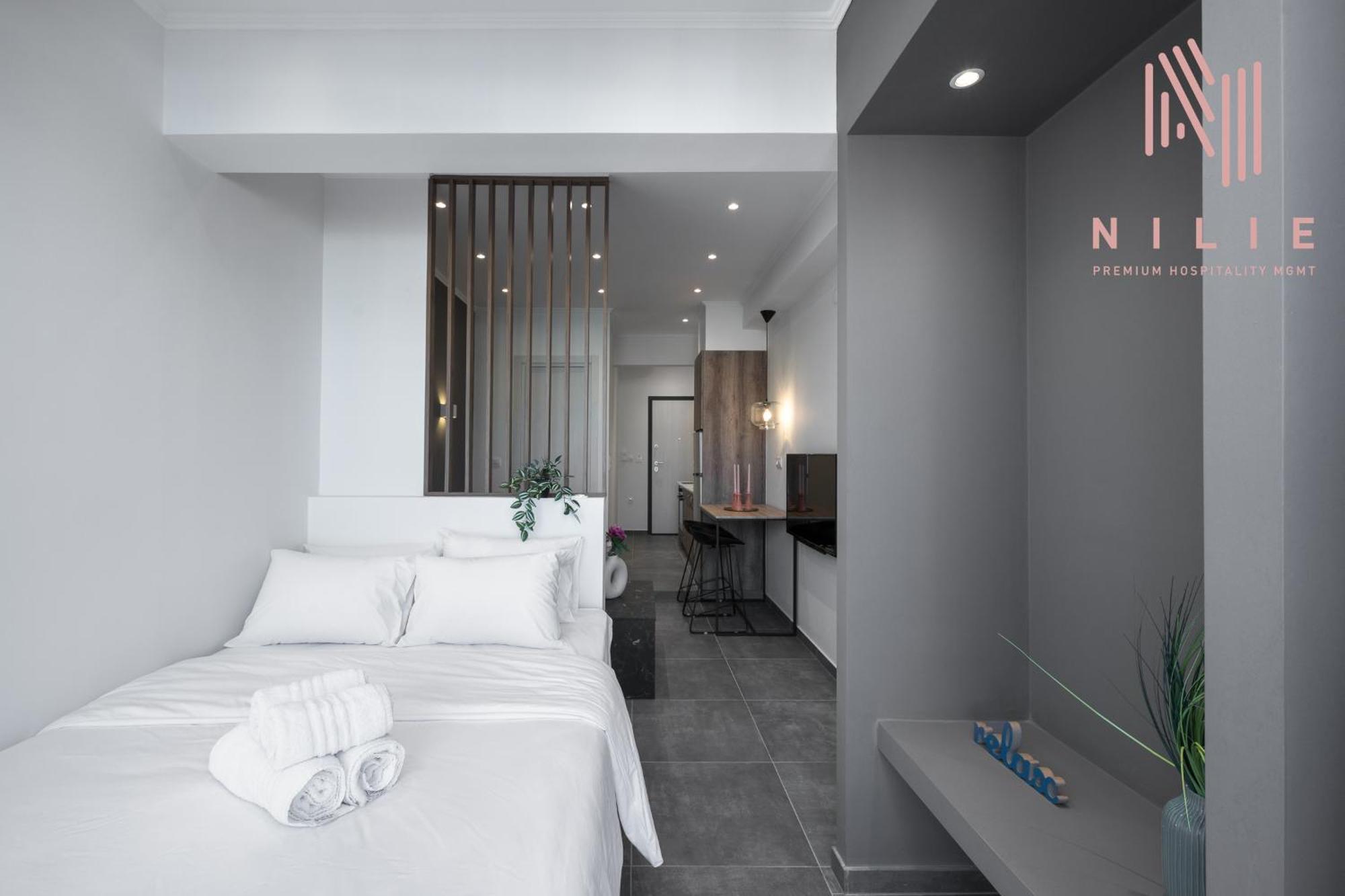 V1 Penthouse, Nilie Hospitality Mgmt Apartman Szaloniki Kültér fotó