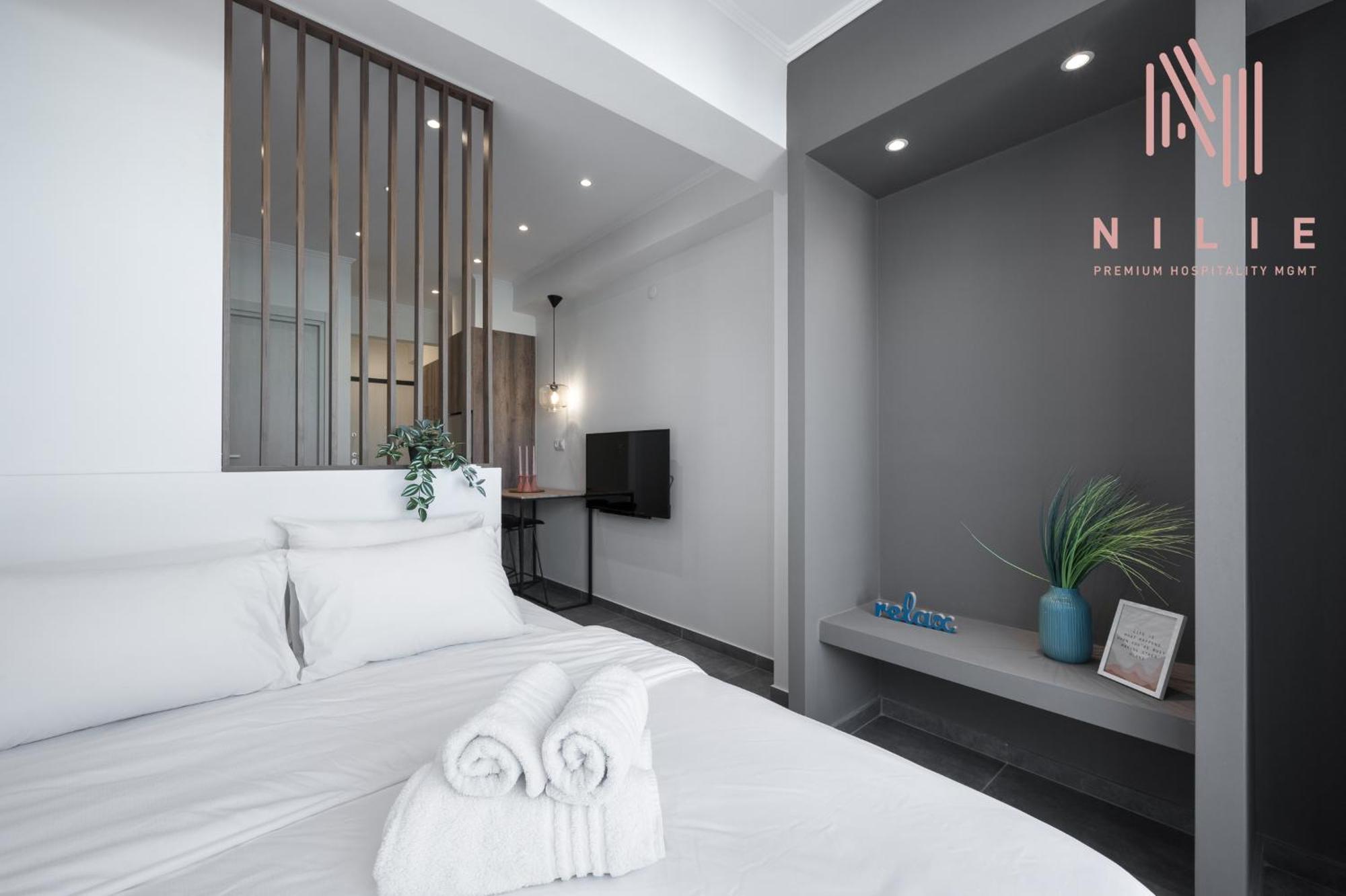 V1 Penthouse, Nilie Hospitality Mgmt Apartman Szaloniki Kültér fotó