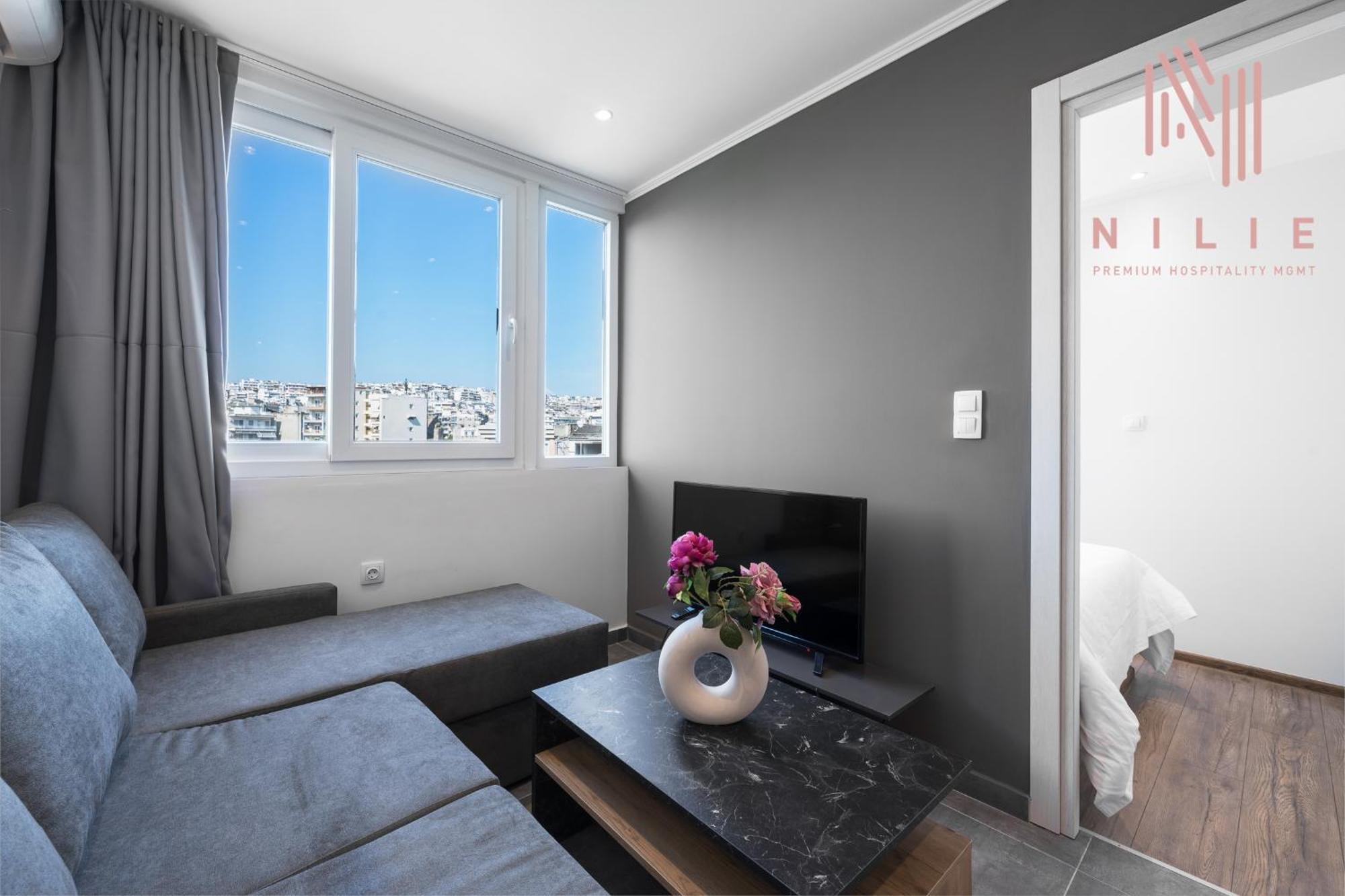V1 Penthouse, Nilie Hospitality Mgmt Apartman Szaloniki Kültér fotó