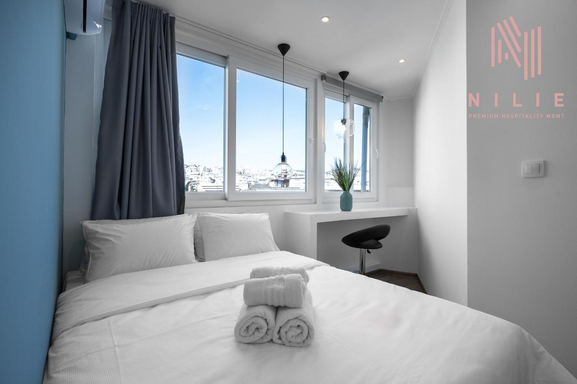 V1 Penthouse, Nilie Hospitality Mgmt Apartman Szaloniki Kültér fotó